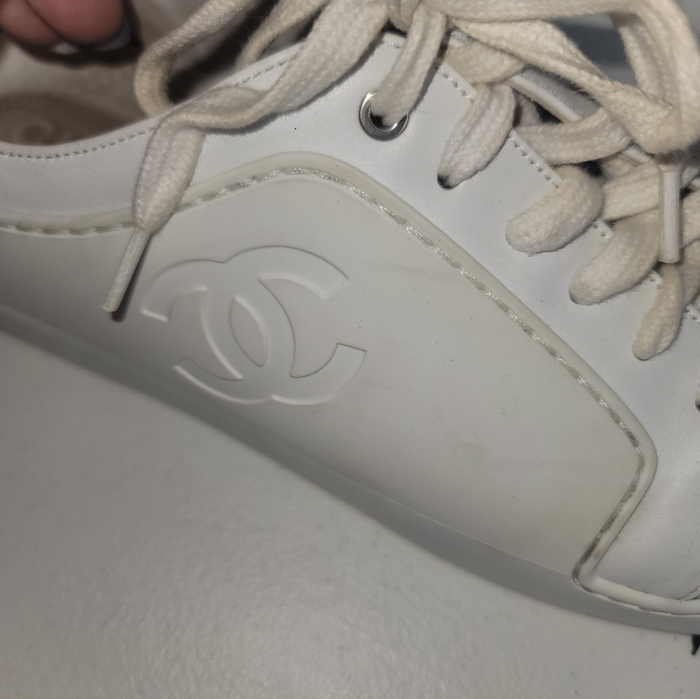 Chanel Leather trainers Size 41 - Picture 6 of 10